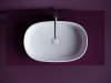 Раковина из сантехнического фарфора Ceramica Nova ELEMENT CN6075 60х40 накладная цвет белый